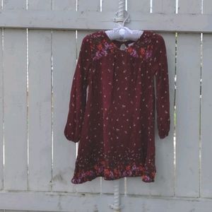 Floral dress size 4t